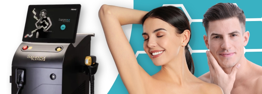 Depilação a Laser Soprano Ice Platinum Facial